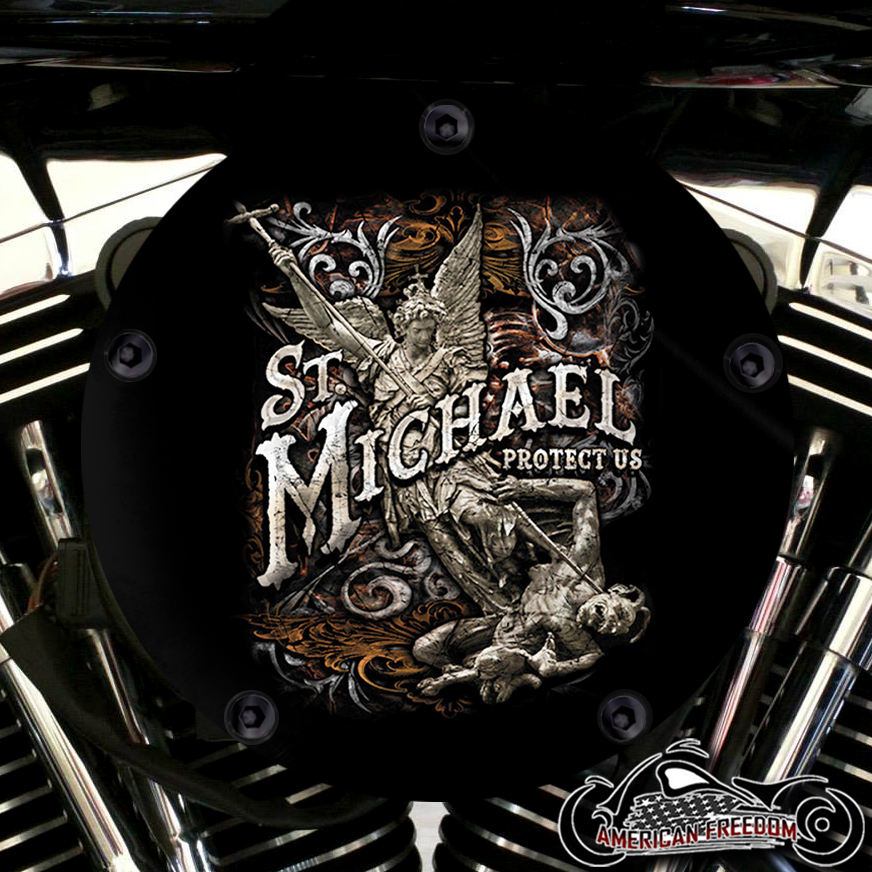 Harley Davidson High Flow Air Cleaner Cover - St. Michael